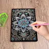 Flower Special Shaped Diamond Painting Journal Notebook for Adults Students
