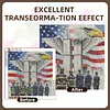 Diamond Painting -DIY Round Drill 911 Eagle guard the Twin Towers(40*40CM)