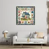 (Stamped/Counted) Landscape-11CT Cross Stitch 50*50cm/19.69*19.69in