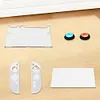 For Switch 2 Detachable Transparent Shell w/ Screen Protector & Thumb Grip Caps