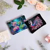 2pcs DIY Diamond Art Diamond Dot Card Pack 5D Diamond Painting Coin Pouch (Ostrich)