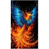 (US Local)Phoenix-11CT Stamped Cross Stitch Kit(40x70cm)