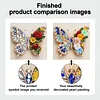 Pre-Framed 3D Rhinestones Butterfly With Artificial Flower Diamond Painting DIY Craft Kit 
