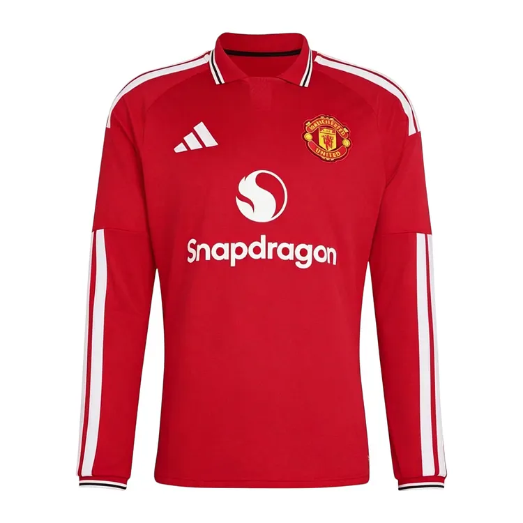 【S~4XL】Manchester United 26/27 Home Long Sleeves Jersey