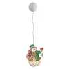 5D Christmas Diamond Painting Hanging Light Festive Rhinestone Lamp Pendant Kits