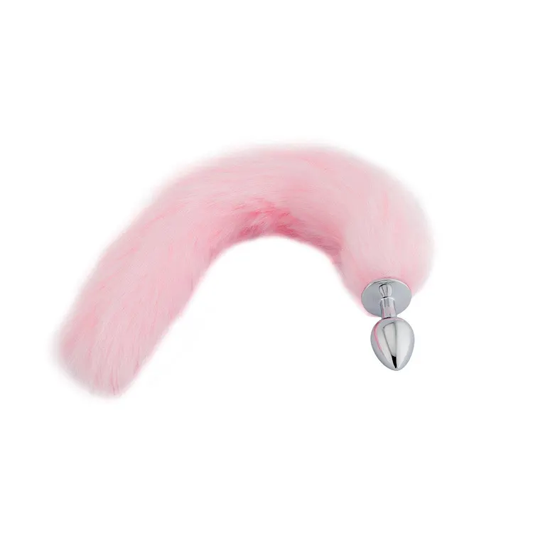 Pink Cat Tail Plug 16