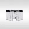 Men's Sheer Boxer Briefs See Through Breathable Ice Silk Boxer Briefs Transparent Elephant Nose Underwear