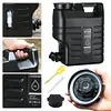 12L Camping Water Jug with Faucet Portable Water Tank for Vehicle Car Camping