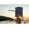 1.5L Heat Exchanger Pot Camping Pot Portable Outdoor Picnic Cooking Cookware