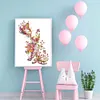 Kiss Cat - 11CT Stamped Cross Stitch Kit(40*50cm)
