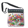 Diamond Painting Tulip Bouquet Crossbody Bag Ethnic Style Handbag with Adjustable Strap
