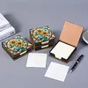 Sunflower Leather Diamond Painting Notecard Box Contains 150 Sheets of Paper
