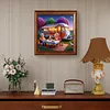 (US Local)Paint By Numbers Kit On Canvas DIY Oil Art Vacation Picture Home Decor40x40cm