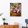(Counted/Stamped) 11CT Movie Avengers - Cross Stitch 36*46cm/14.2*18.1in