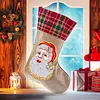 5D Diamond Painting Xmas Rhinestone Sock Embroidery Mosaic Hanging Gift Bag
