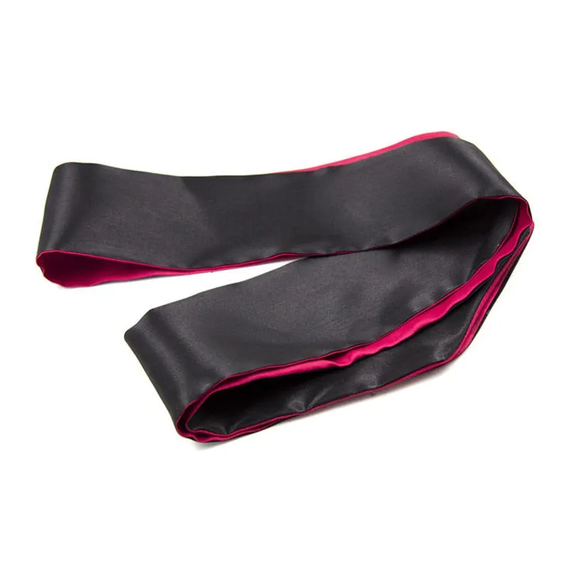 OJBK Sex Toys For Couples Multi Colors Eye Covers Erotic BDSM Bondage Tied Ribbon Role Play Accessories Silk Handcuffs For Women