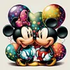 Disney Mickey Mouse-Full Round Diamond Painting 30*30CM