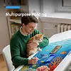 Magnetic Diamond Painting Tray Baffle Strips - Anti-Slip Fixed Holder for Diamond Art Trays Accessories Compatible for Diamond Painting Light Boards/Easels 