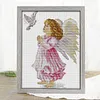 Angel Of Peace-14CT Stamped Cross Stitch 23*31cm/9.06*12.2in