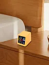 Mini Smart WIFI Weather Station Clock DIY Cute GIF Animations Desktop Decoration
