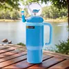 24oz Stainless Steel Whale Fountain Tumbler Perfect for Kids Teens and Adults