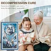 (US Local)Wolf -11CT Stamped Cross Stitch Kit(40x70cm)