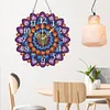 Diamond Painting Mandala Pendant Clock