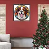 Dog Glass Painting-Paint by Numbers Acrylic Painting 40*40CM