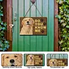 >SALE<DIY Diamond Painting Dog Wooden Wall Plaque Sign Wood Plate Hanging (MBP05)