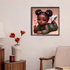 >SALE<5D DIY Full Round Drill Diamond Painting Cute Candy Girl Home Decor 30x30cm