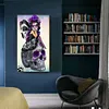 Diamond Painting-DIY Full Round Drill Skull Girl (80X40cm)