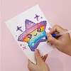 12pcs Gift 5D DIY Square Drill Diamond Painting Kits for Adults Beginners Home Decor Diamonds Paintings Gem Art 5.91x7.09in