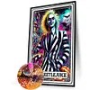Diamond Painting-DIY Full Round Drill Halloween Tarot(40*60M)