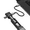 Multi-Function Smart Adapter Card Storage Data Cable USB Box for iPhone
