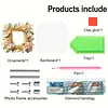 DIY Special Shape Diamond Painting Creative Flower Art Photo Frame Kit