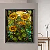 【Limited Stock Sale】（Big Size)Sunflower Glass Painting-Paint by Numbers Acrylic Painting 50*60CM
