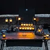 Outdoor Dimmable Camping Light Rechargeable Magnetic Rotable Atmosphere Lantern