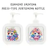 A Set of Two Multifunctional Diamond Painting Reusable Liquid Bottles DIY Special Shaped Drill Craft Kits