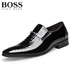 BOSS&reg; męskie buty na co dzień w dużych rozmiarach ze sk&oacute;ry