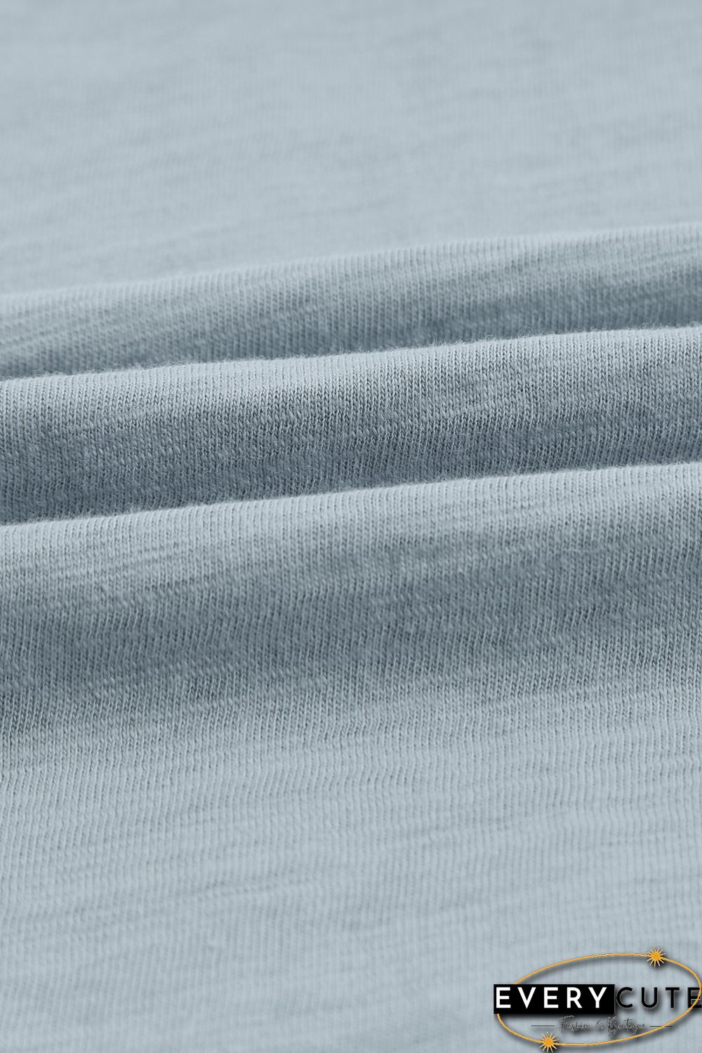 Blank Apparel - Gray Scoop Neck Basic Solid Tank Top