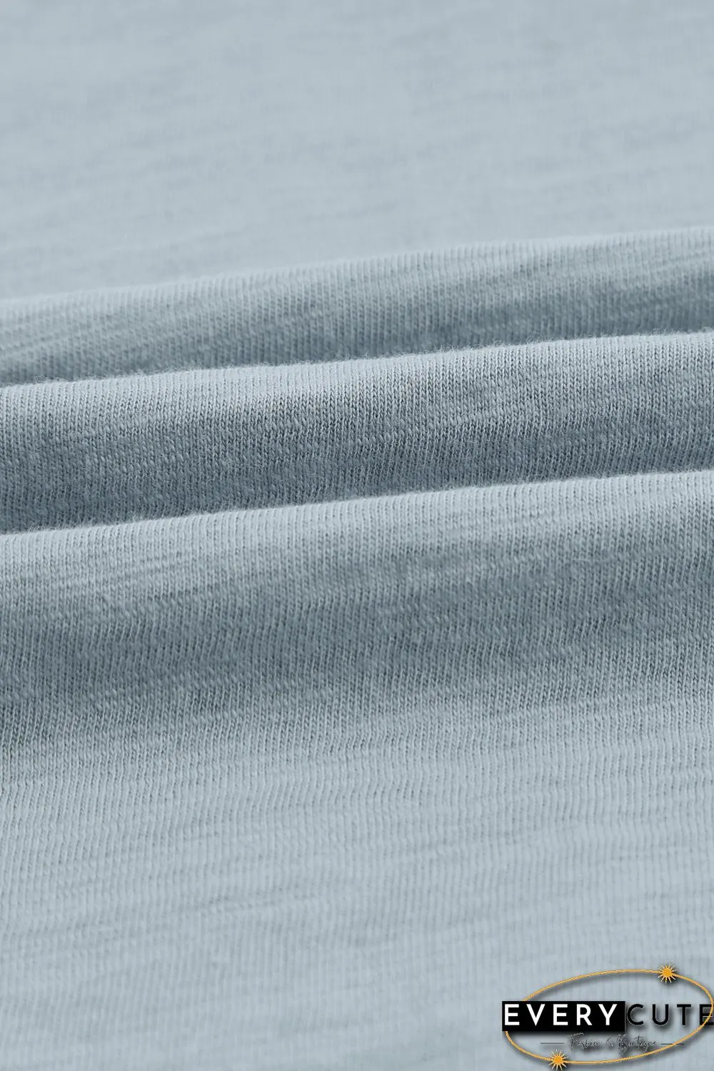 Blank Apparel - Gray Scoop Neck Basic Solid Tank Top