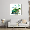 Turtle - 18CT Stamped Cross Stitch 20*20cm/7.87*7.87in