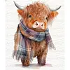 Cute Yak-14CT Counted Cross Stitch Kit(40x45cm)