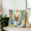 (25x25cm)DIY Pre-Framed 3D Flapping Butterfly Diamond Painting Art Craft Kit Living Room Decor