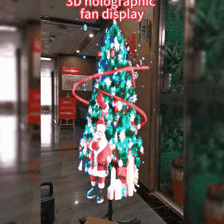🔥 49% OFF 🔥3d spinning led holographic fan projector