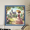 Vintage Victorian-11CT Stamped Cross Stitch 50*50cm