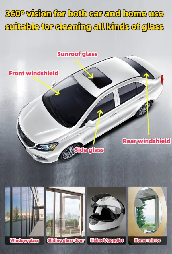 Car Glass Strong Decontamination Heavy Oil Film Cleaning Paste