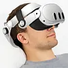 Comfort Head Strap for Meta Quest 3S/Quest 3 Adjustable Strap Replacement Breathable Enhanced Support and Reduce Facial Stress