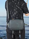 Fishing Bag Waterproof Waist Bag with Adjustable Belt Fishing Fanny Pack for Men