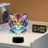 (US Local)Animal Diamond Painting Night Light Diamond Art Lamp Home Decoration (Tiger)